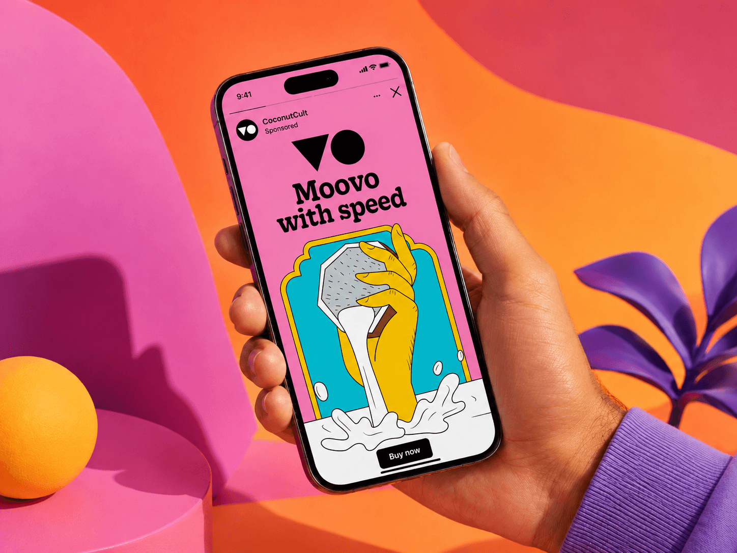 Moovo social campaign creative